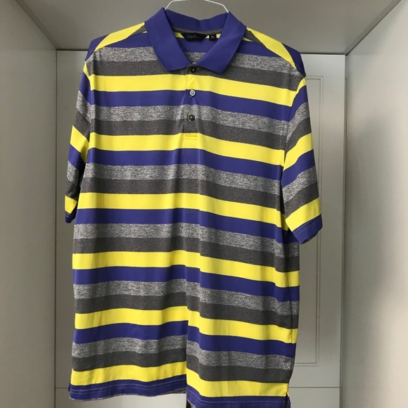 Walter Hagen Golf Polo Men’s XL Short Sleeve Stripe - Picture 5 of 8